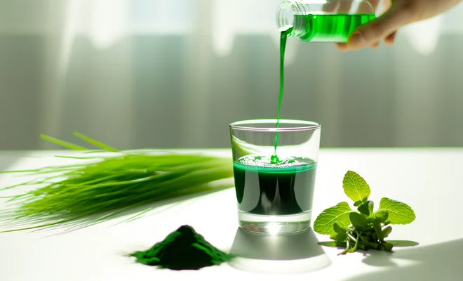 Clorofila líquida beneficios