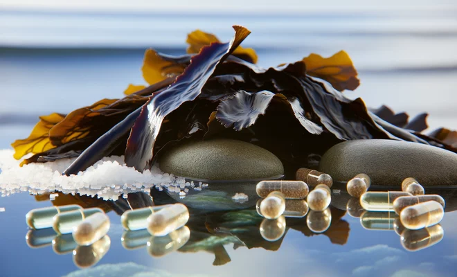 Kelp y Algas Marinas: Yodo Natural y Minerales del Mar