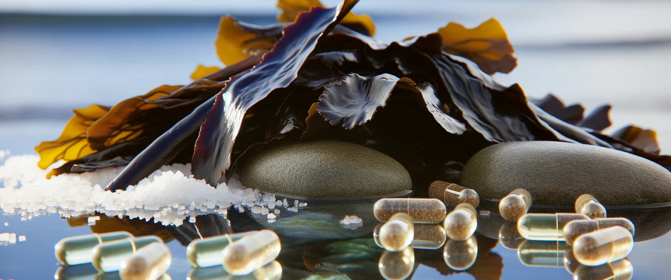 Kelp y Algas Marinas: Yodo Natural y Minerales del Mar