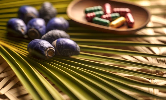 Saw palmetto salud masculina