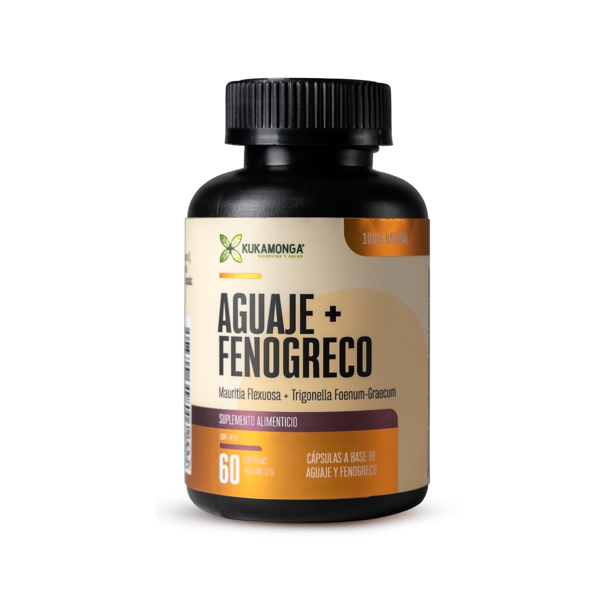 Aguaje + Fenogreco — 60 Cápsulas