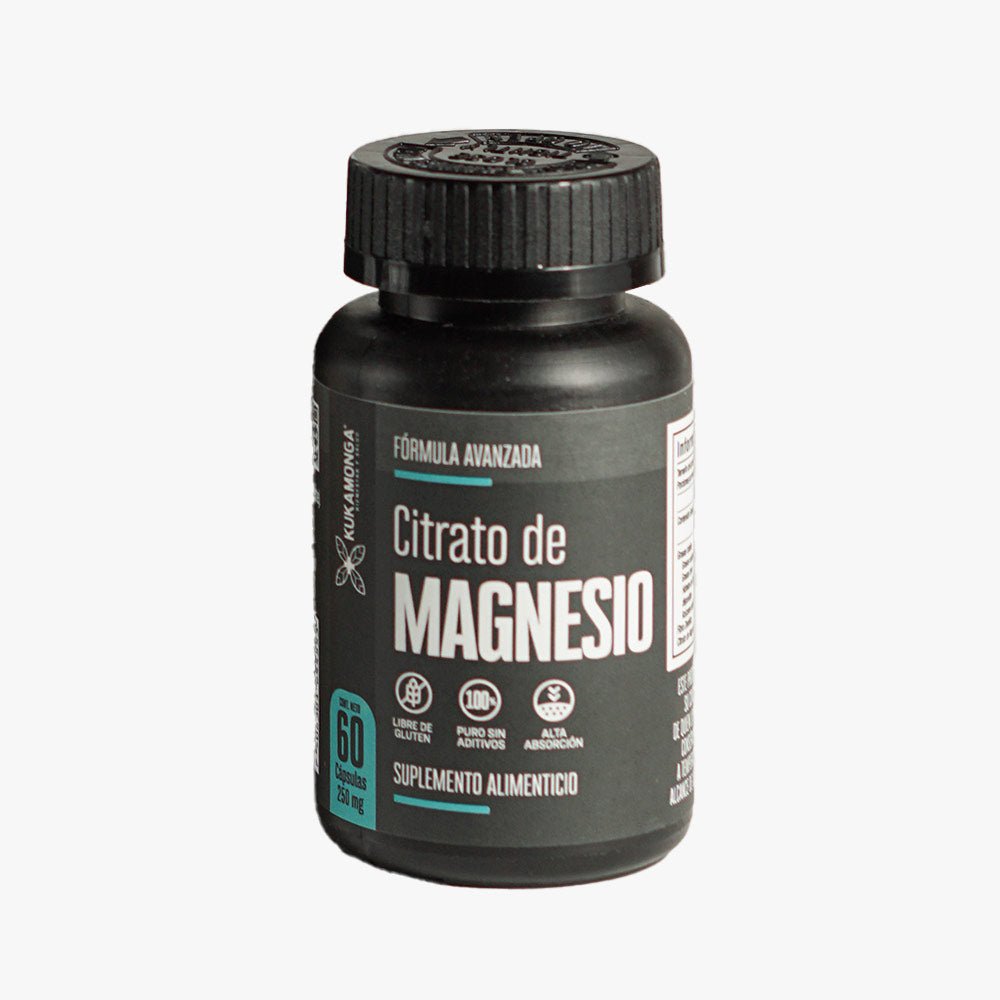 Citrato de Magnesio — 60 Cápsulas