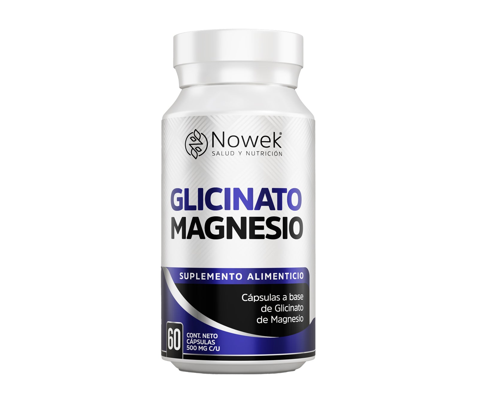 Glicinato de Magnesio — 60 Cápsulas